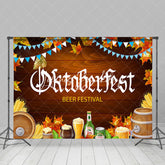 Braun Aus Holz Hintergrund Für Oktoberfest Bier Festival